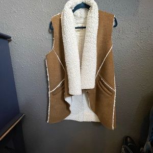 Faux Shearling vest- SOLD